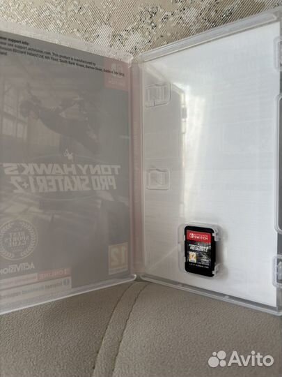 Nintendo switch Tony Hawk’s Pro Skater 1 + 2 )