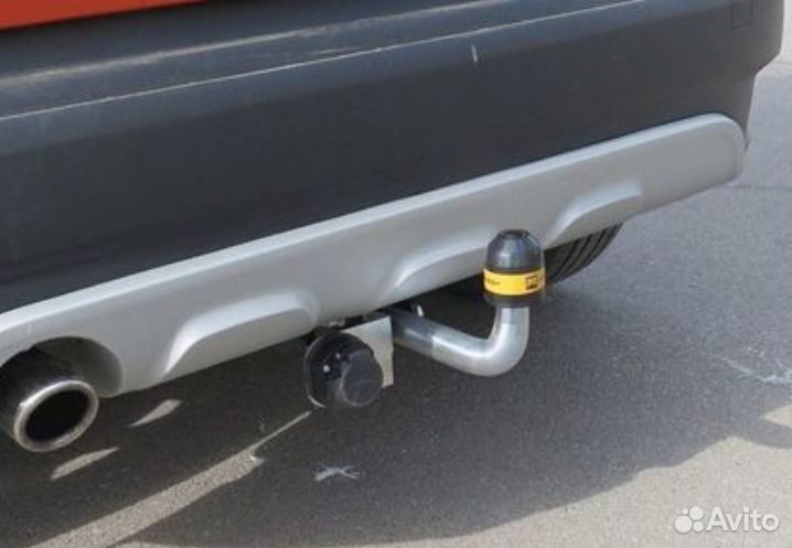 Фаркоп Шкода (Skoda) Rapid 2012, с оцинкованным