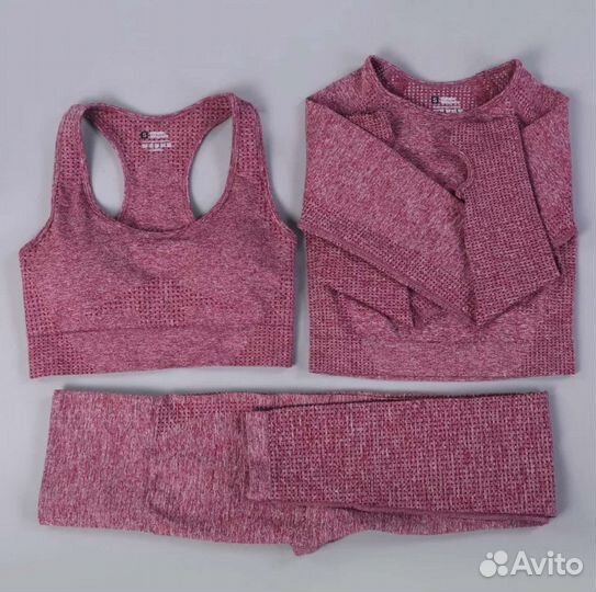 W46 W68 S Бесшовный комплект для фитнеса