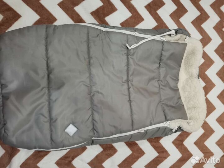 Зимний конверт в коляску