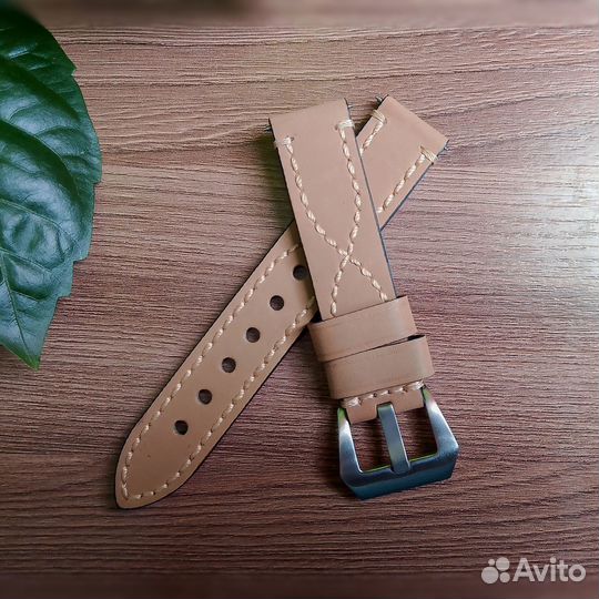 Ремешок для часов из натуральной кожи 20 22 мм