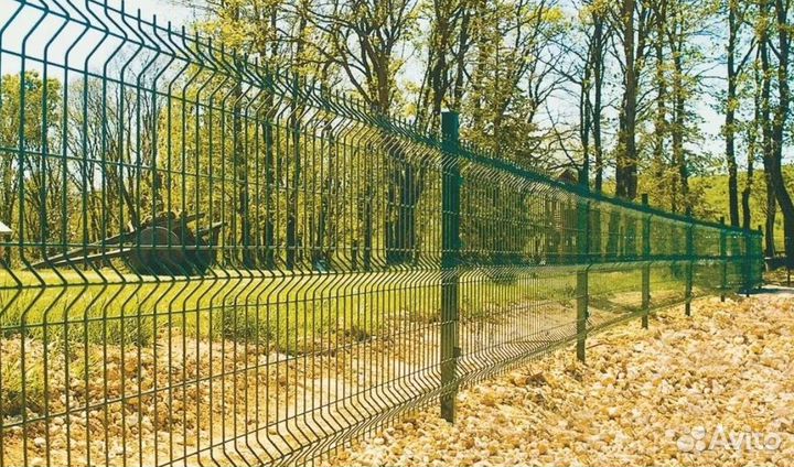 Забор из 3D сетки профессионально качественно