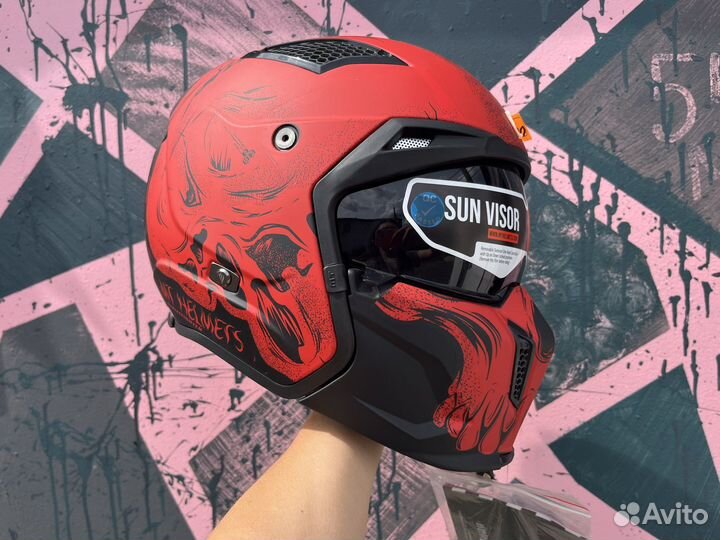 Мотошлем MT стритфайтер Испания новые
