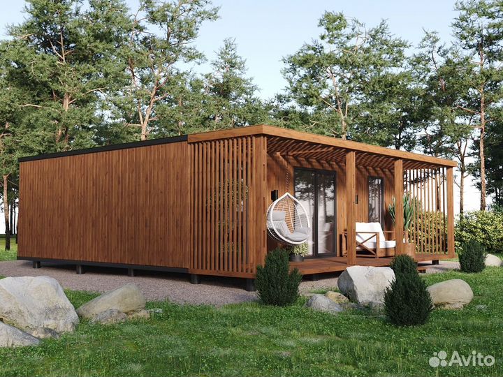 Модульный дом Симпл 80 кв. м