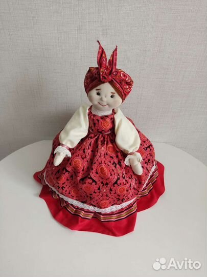 Кукла (грелка на чайник)