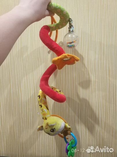 Игрушка на коляску Жираф