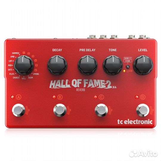 TC Electronic Hall OF Fame 2 X4 reverb педаль