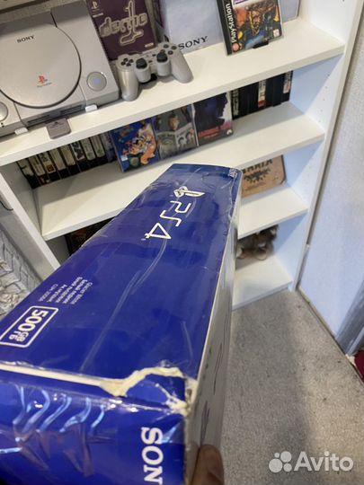 Sony playstation 4 (slim 500gb) Белый ледник