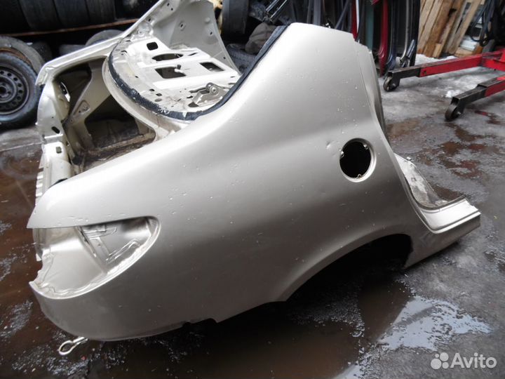 Задняя часть кузова Пежо 206 седан