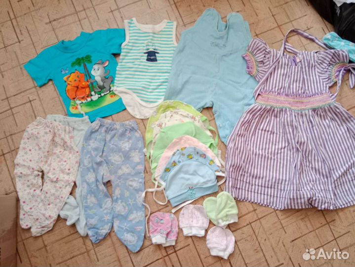 Вещи от 0+, отдам просто так нуждающимся