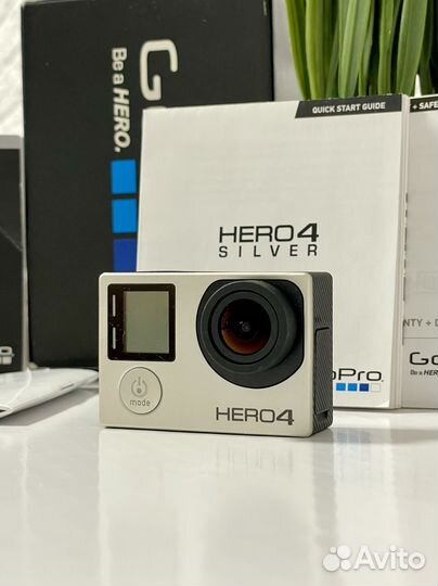 GoPro Hero 4 Silver + полный комплект