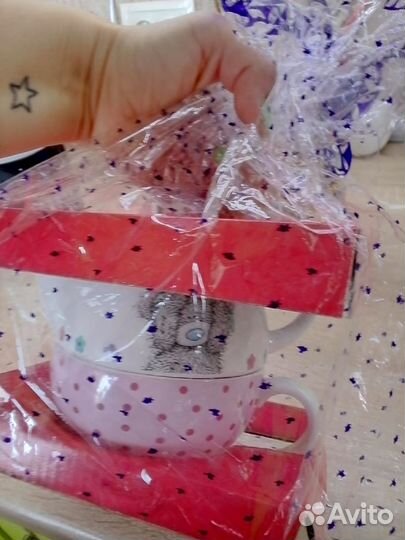 Чайный набор Me to you с чашкой и чайником