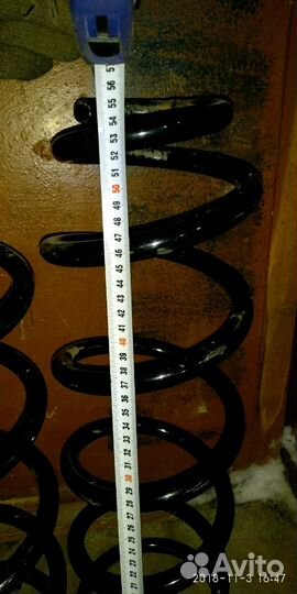 Пружины задние landcruiser 100, 105, 80