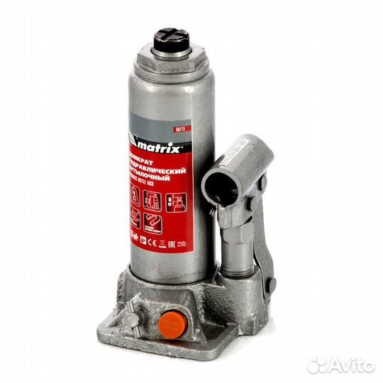 Домкрат гидравлический бутылочный Matrix 50773, 2