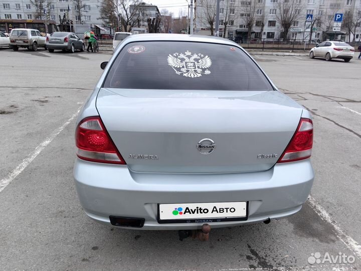 Nissan Almera Classic 1.6 МТ, 2006, 270 000 км