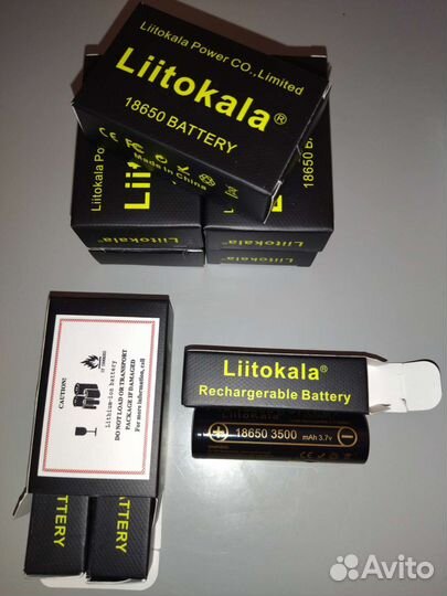 Аккумулятор 18650 Liitokala 3500/AA-2600/AAA-1000