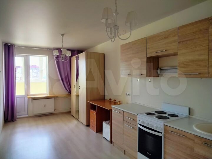 Квартира-студия, 21,7 м², 9/15 эт.