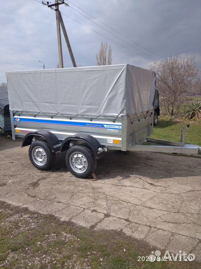 Двухосный прицеп 