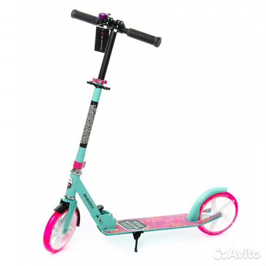 Самокат подростковый Groove розовый
