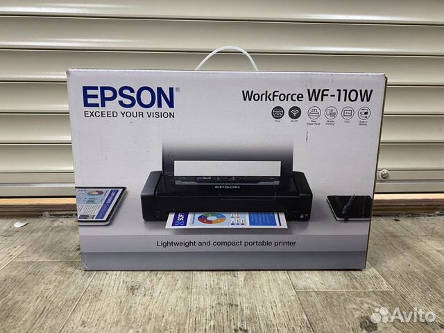 Мобильный принтер Epson Workforce WF-110W