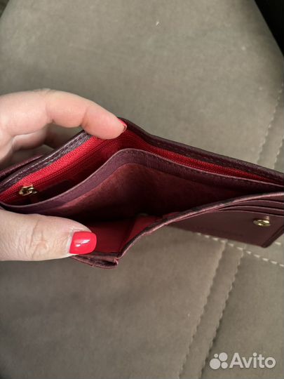 Кошелек женский, натуральная кожа