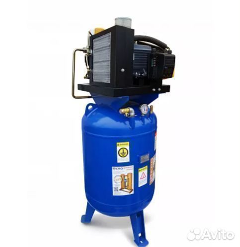 Компрессор 4 кВт винтовой на ресивере