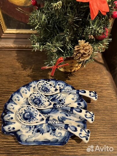 Посуда гжель