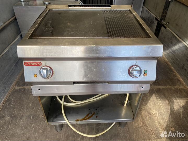 Жарочная поверхность. Гриль контактный