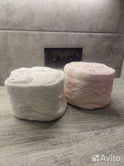 Набор махровых салфеток полотенец