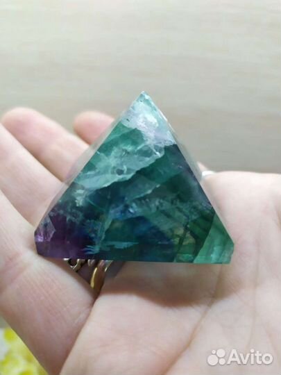 Флюорит горный хрусталь