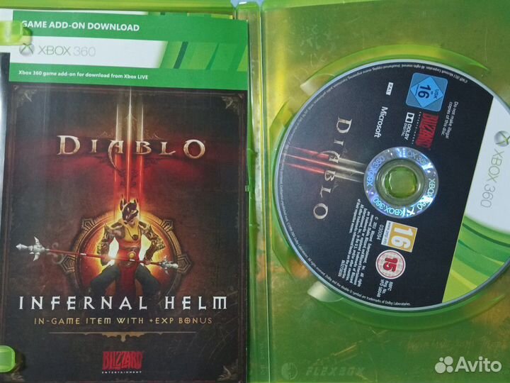 Diablo 3 xbox 360,лицензия