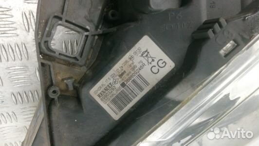 Фара левая renault scenic 3 (LUK16MR01)