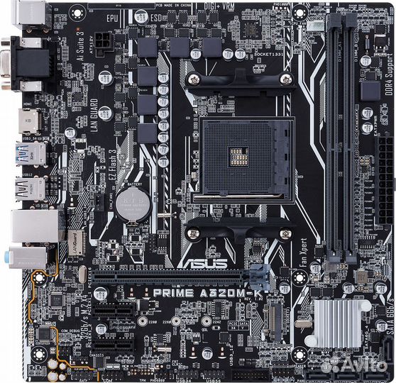 Ryzen 5 2600 c боксовым охлаждением + материнская