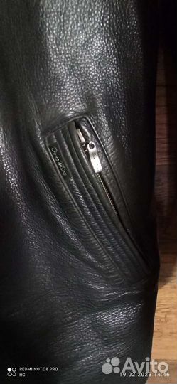 Кожаная куртка мужская