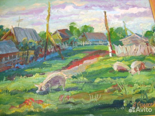 Пейзажи маслом