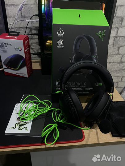 Игровые наушники Razer BlackShark V2 X