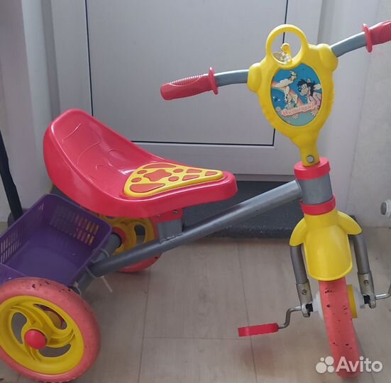 Детский 3х колесный велосипед