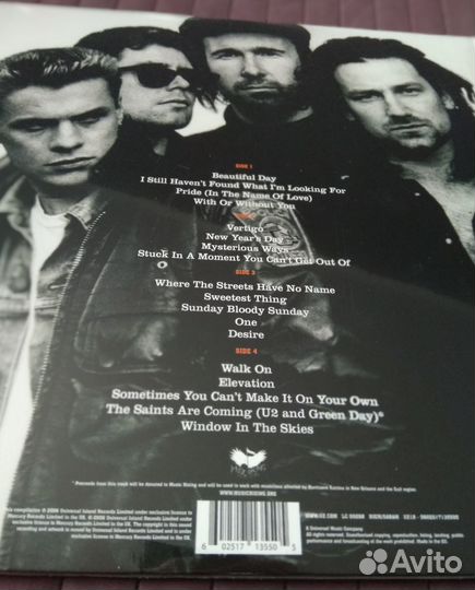 LP U2 – U218 Singles, Reissue, EU, 2019