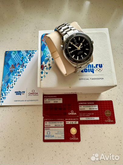 Часы omega seamaster planet ocean