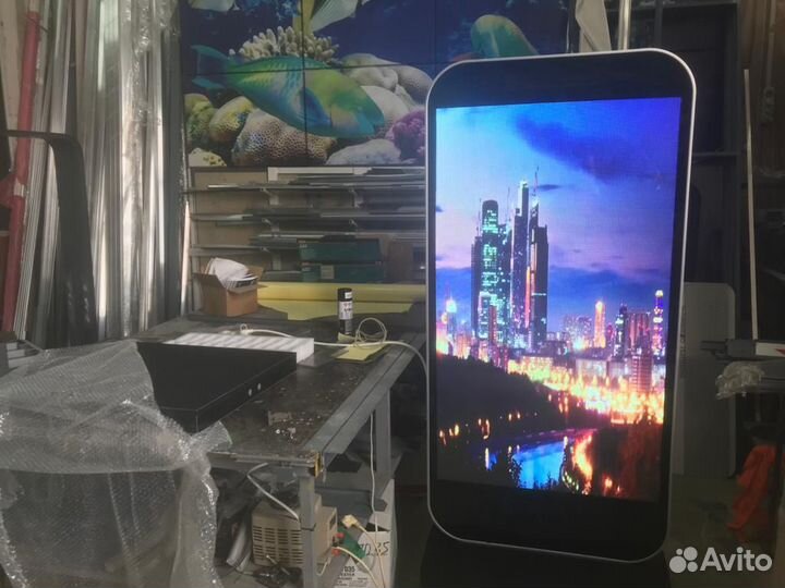 Светодиодный Экран-пилон-стенд-стелла для рекламы