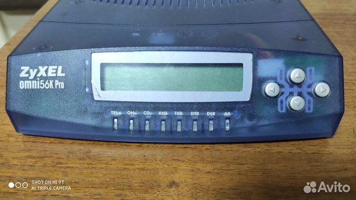 Аналоговый модем zyxel omni 56K PRO