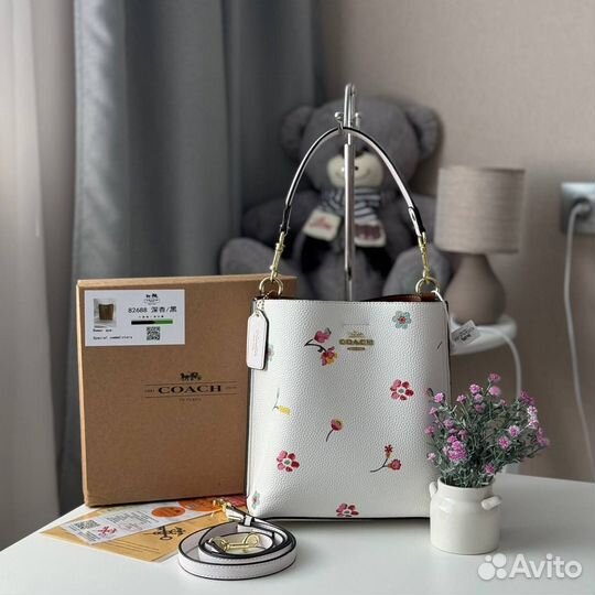 Сумка coach цветы