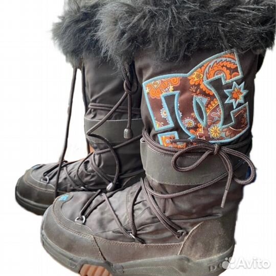 Мунбуты винтаж dc shoes луноходы y2k