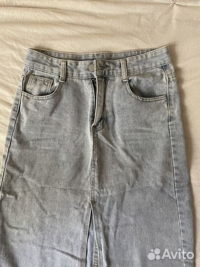 Джинсовая юбка