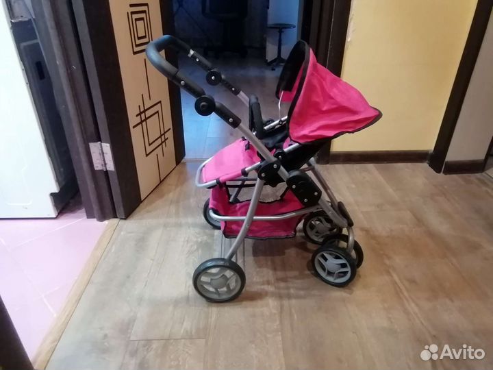 Коляска кукольная 2 в 1