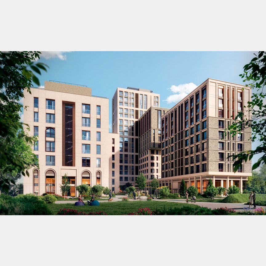 2-к. квартира, 63,2 м², 14/19 эт.