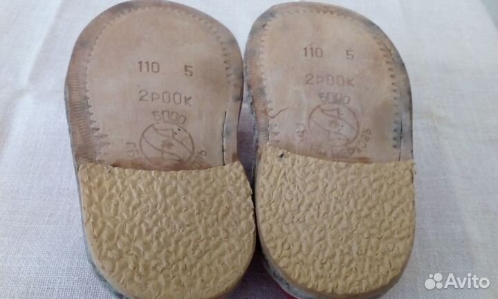 Новые детские сандали и пинетки Р-11 СССР