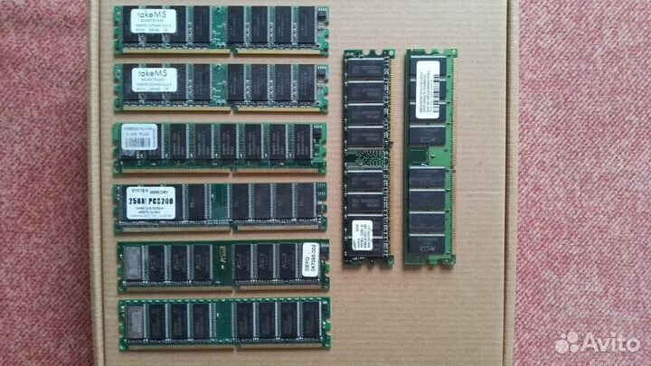 Оперативная память DDR sdram 333-400 MHz