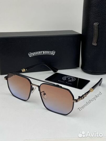 Очки chrome hearts унисекс