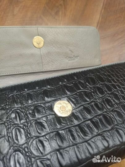 Кошелек женский/ клатч новый натуральная кожа